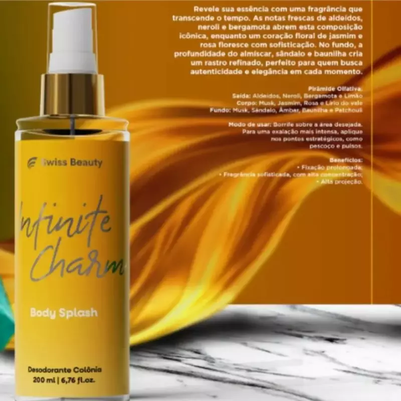 Body Splash Infinite Charm - 200ml