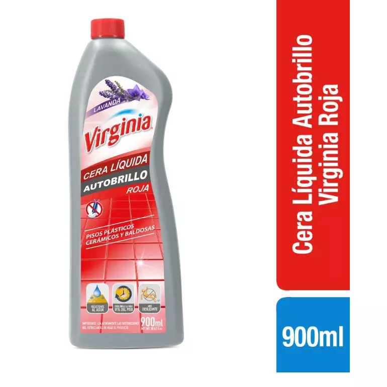 Cera líquida roja auto brillo 900ml
