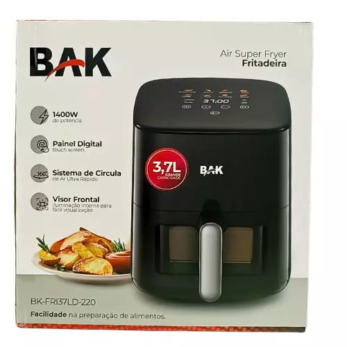 AIR FRYER BAK 1400W BK-FRI37LD-220