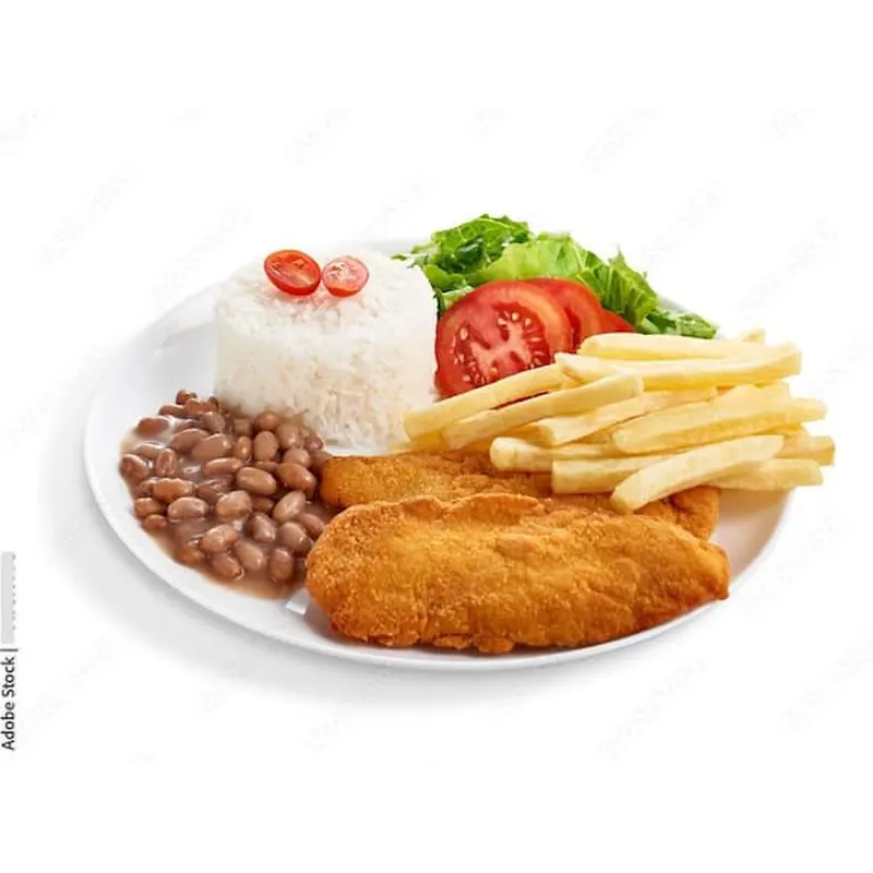 File de frango a milanesa
