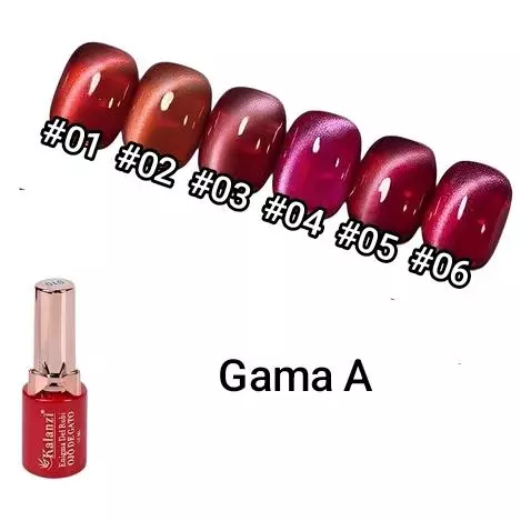 Ojo de gato efecto rubí (Gama A)