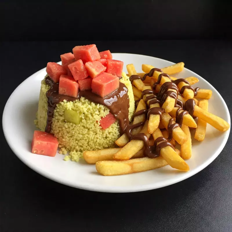 Cuscus Doce com Choco-Fritas