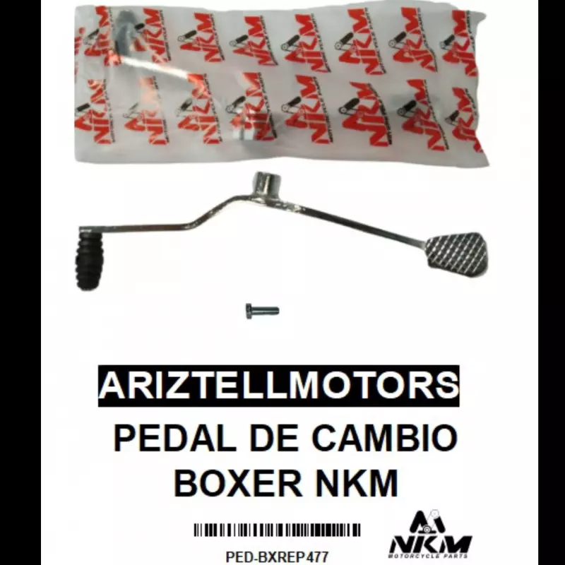 PEDAL DE CAMBIO BOXER NKM