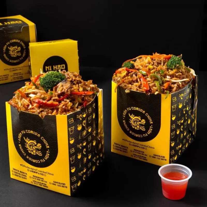 Arroz chino vegetariano