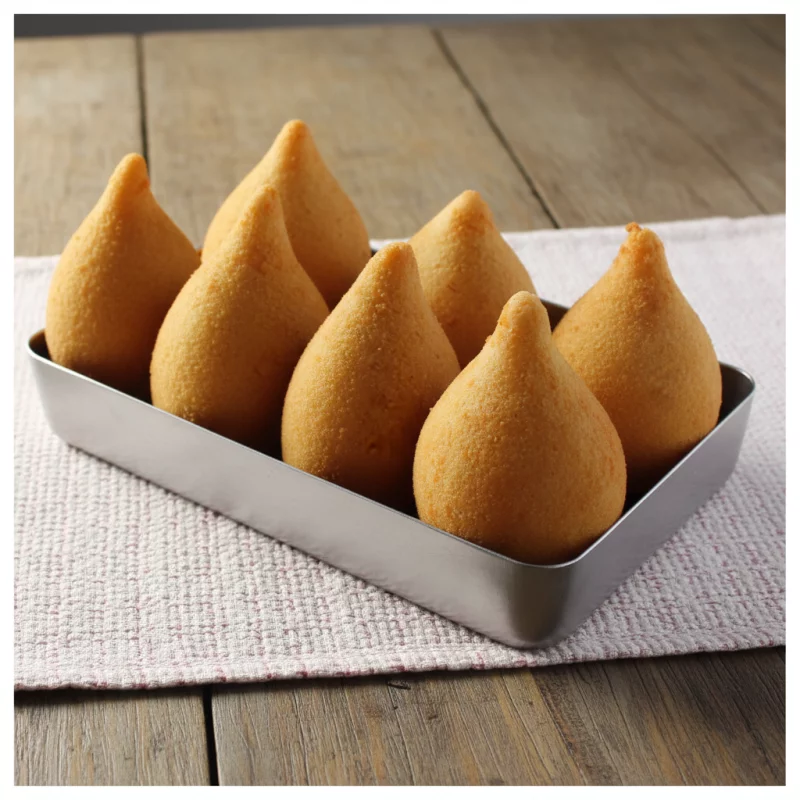 coxinha frango massa batata