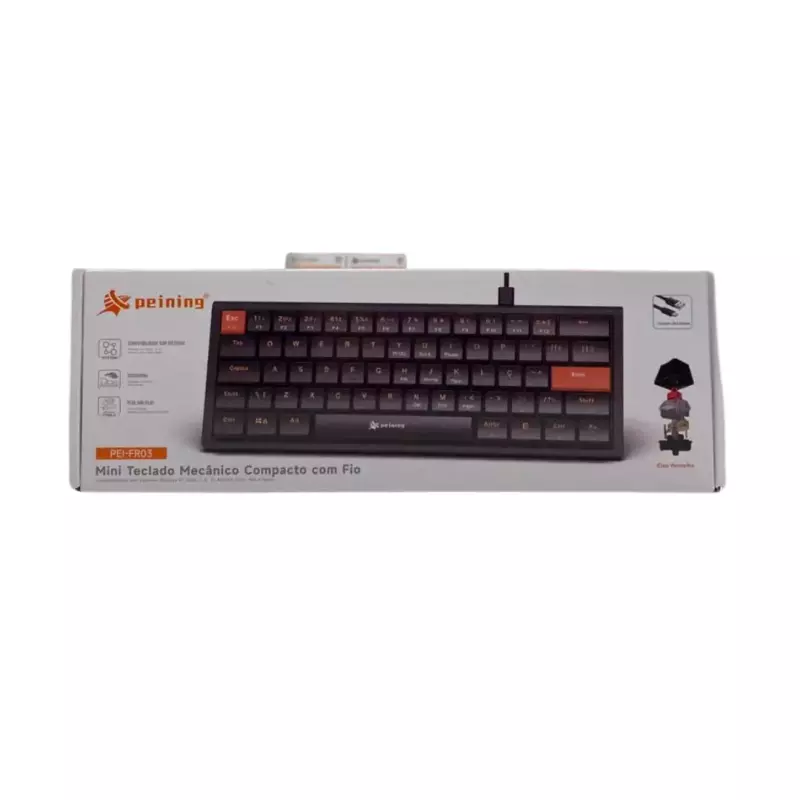 MINI TECLADO MECANICO PEI-FR03
