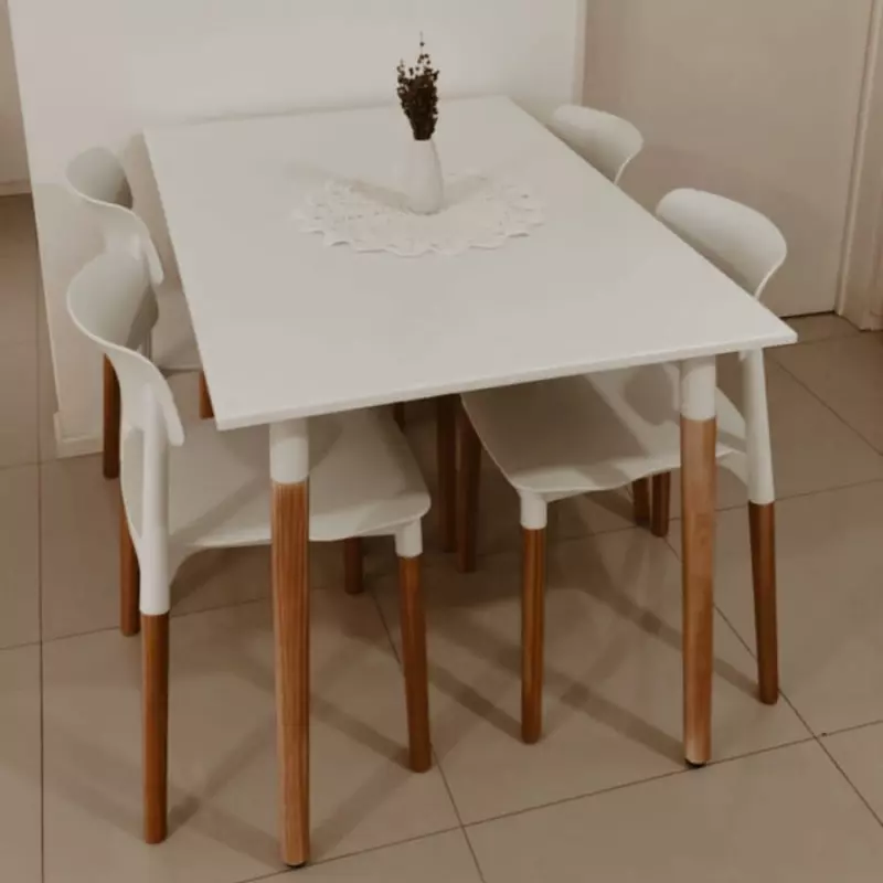 Combo Mesa 140x80 + 4 sillas Milan