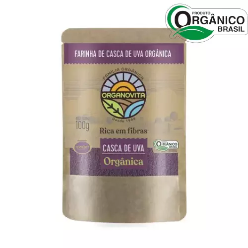 Farinha de Uva Orgânica 100g