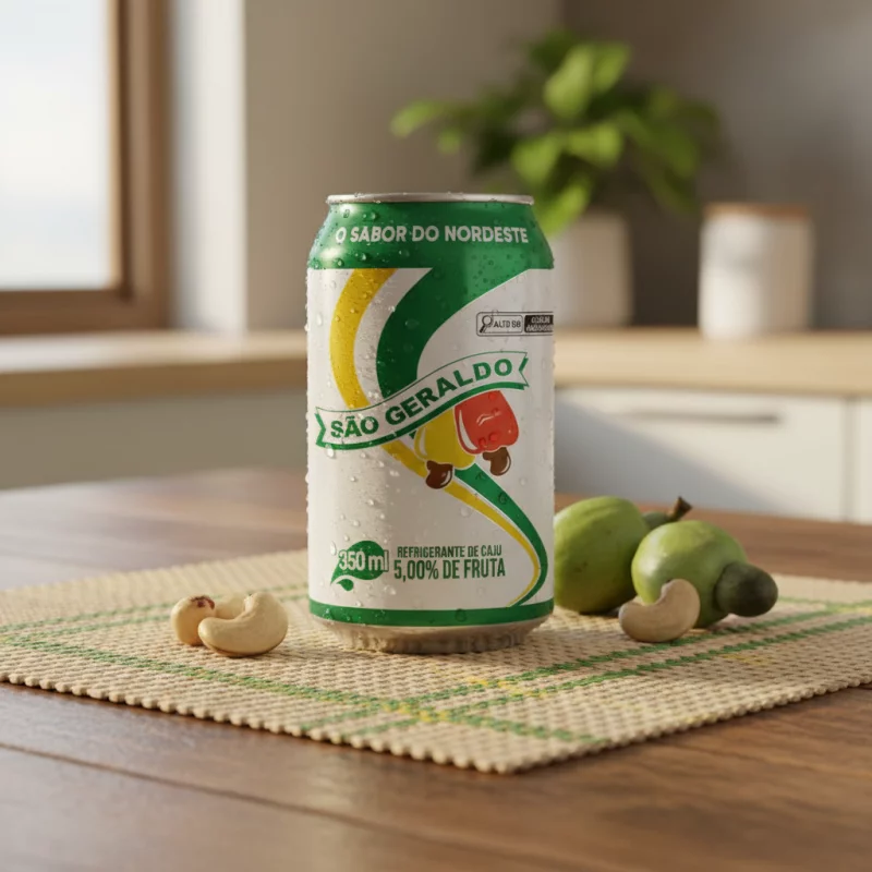 Cajuina São Geraldo lata 350ml
