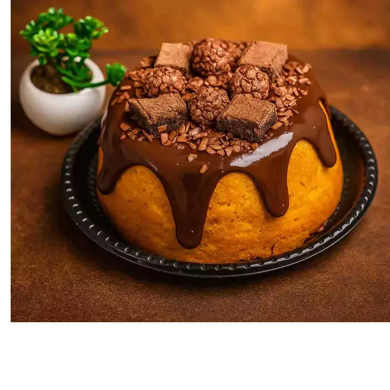 Bolo Vulcão De Cenoura 990g