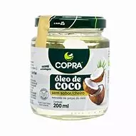 Óleo de coco sem sabor/cheiro