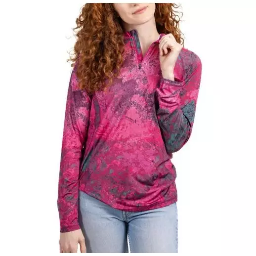 Sweter Realtre Fishing Coral 1/4 Zip