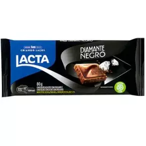 Barra Lacta Diamante Negro -80 gr