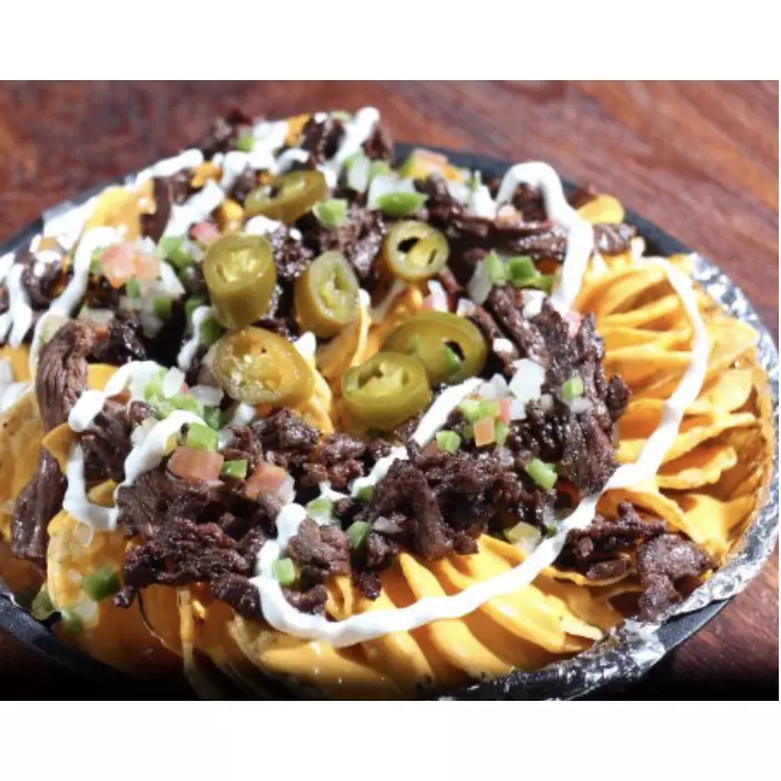 Nachos con arrachera
