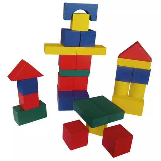 Juego de Construcción de Madera