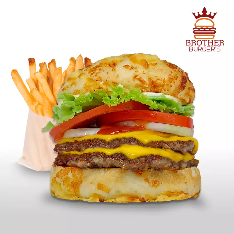 Guzzi doble con papas