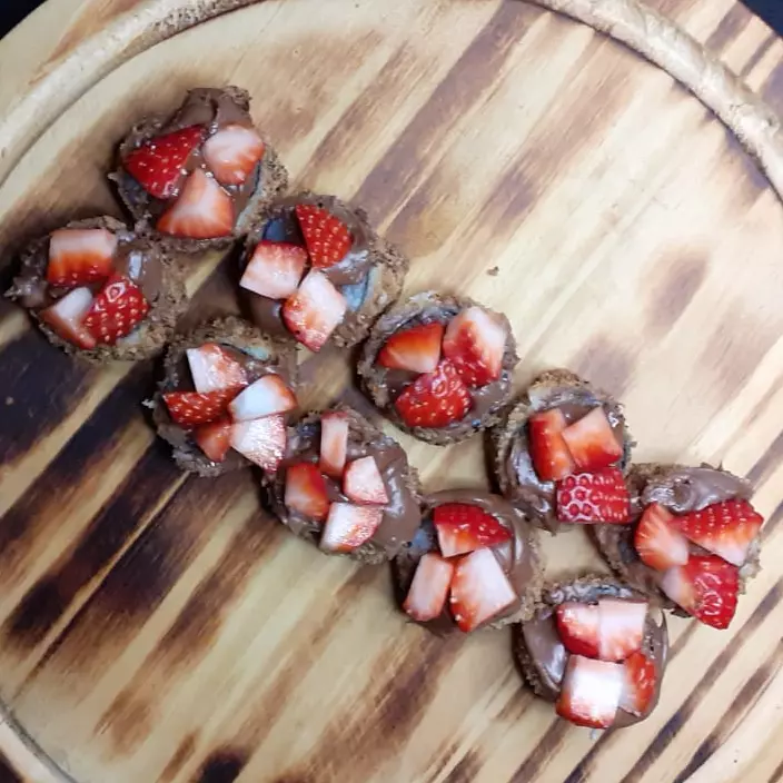 Hot Roll Morango Chocolate