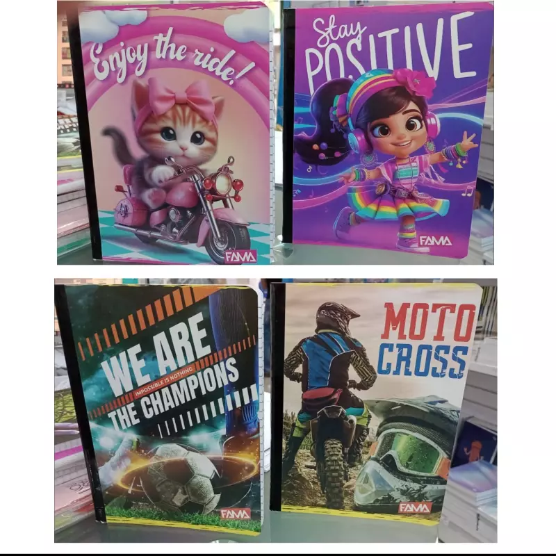 Libretas empastada Fama
