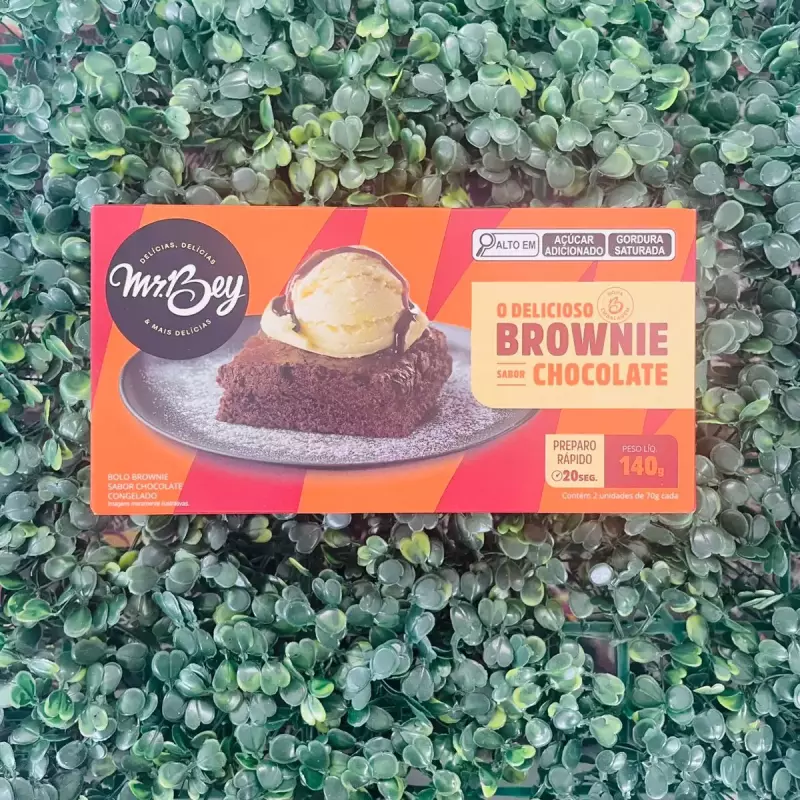 Brownie sabor chocolate