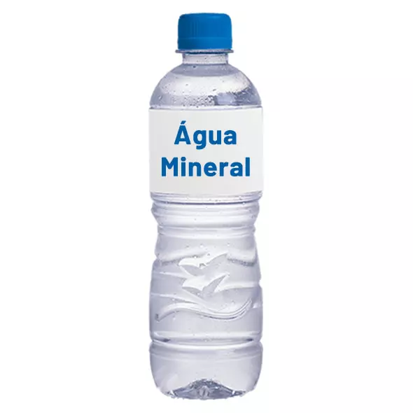 ÁGUA MINERAL 500ml