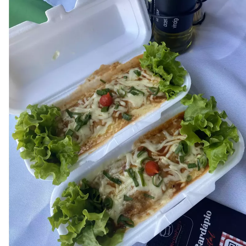 Panqueca Presunto e Queijo