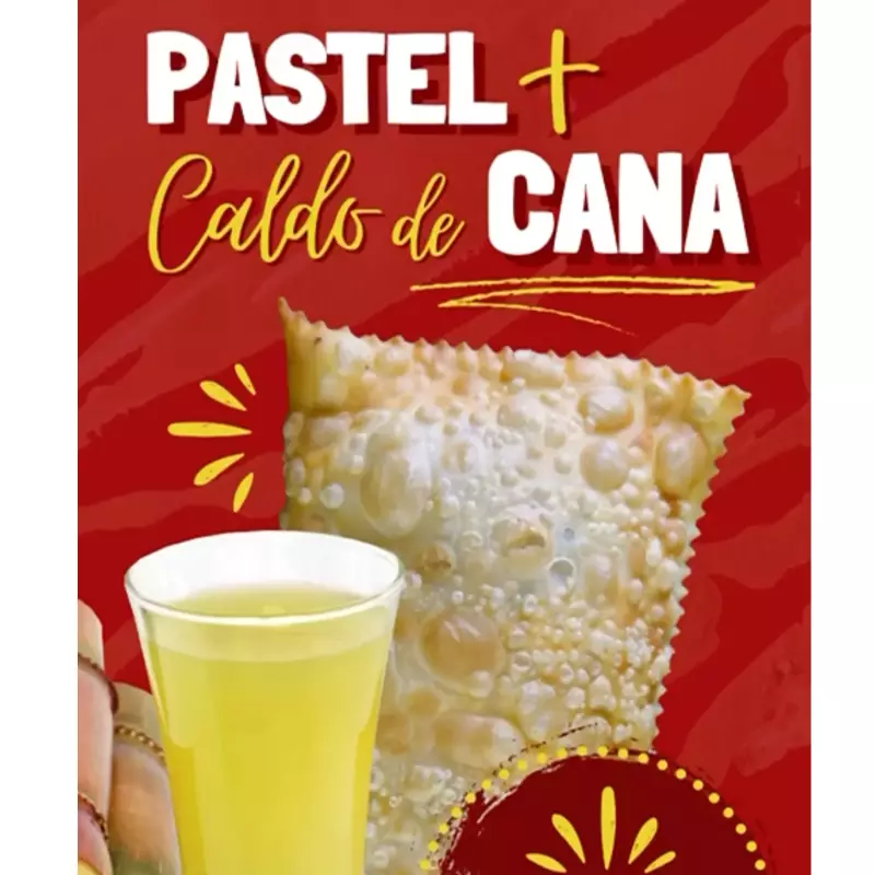 pastel e garapa