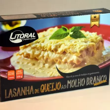 Lasanha de Queijo ao Molho Branco