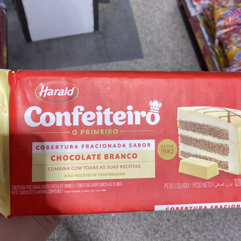 Chocolate Branco /Confeiteiro Herald