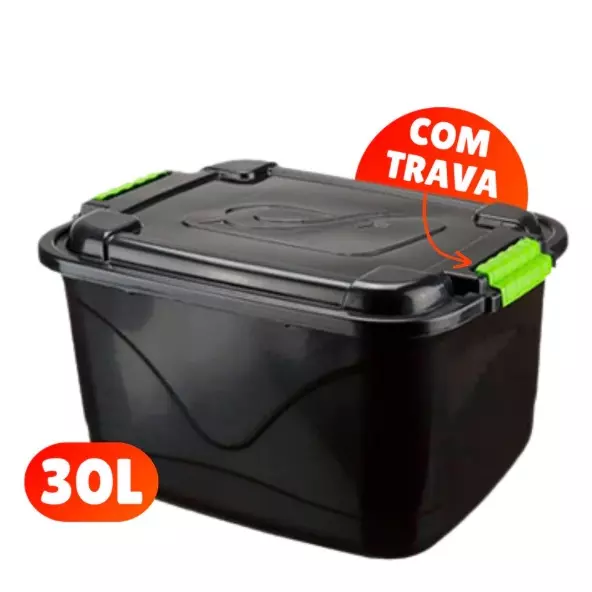 CAIXA ORGANIZADA C/ TAMPA
