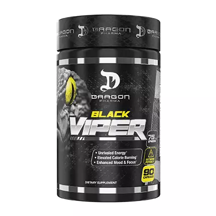 BLACK VIPER 90 CAPS DRAGON PHARMA