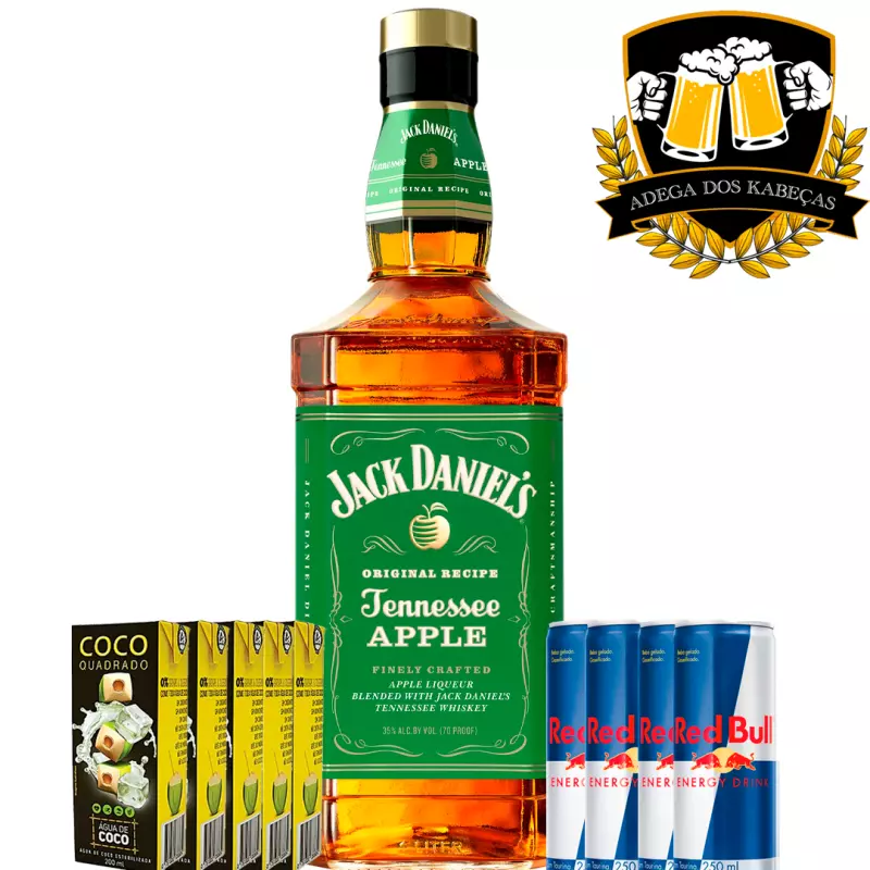 Jack Daniel´s Apple C/Red Bull