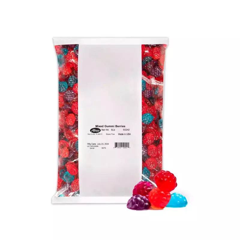 Albanese mixed gummies berries 5lb
