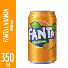 Fanta Laranja Lata 350ml