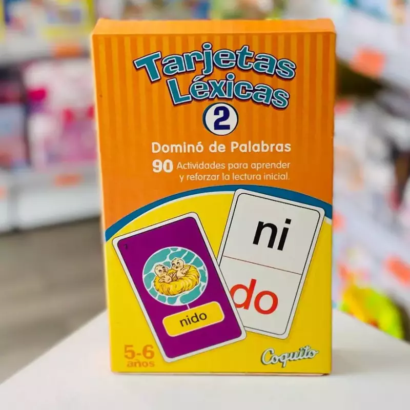 TARJETAS LÉXICAS 2 - COQUITO