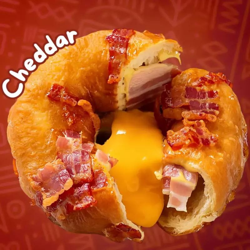 Donuts de Frango Explosão Cheddar