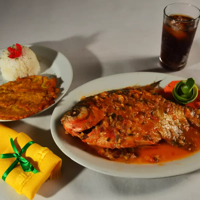 cachama sudada en salsa 500 gramos