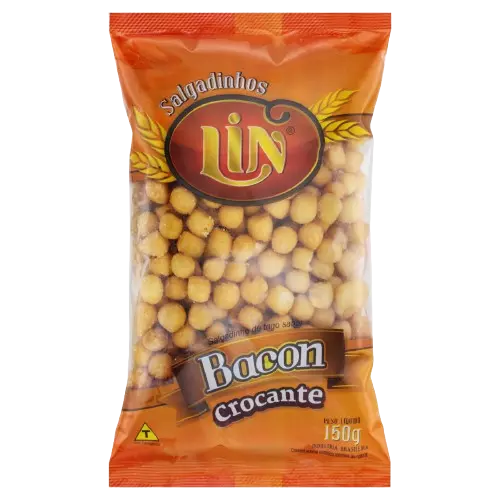 Bolinha sabor Bacon Lin 150g