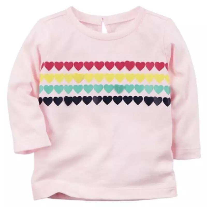Remera Corazones Apli