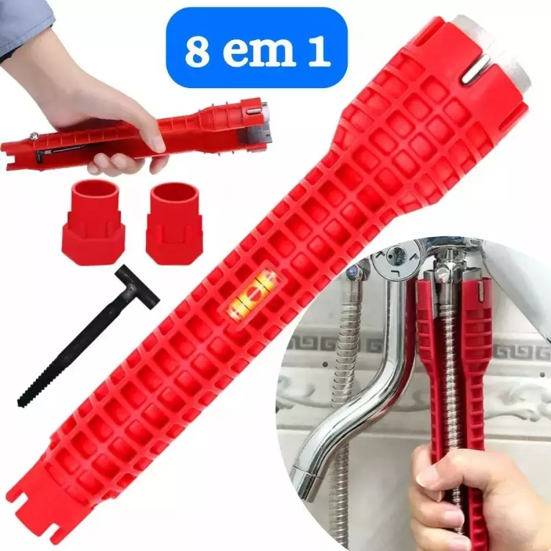 CHAVE HIDRAULICA 8 EM 1 EXBOM CHM801