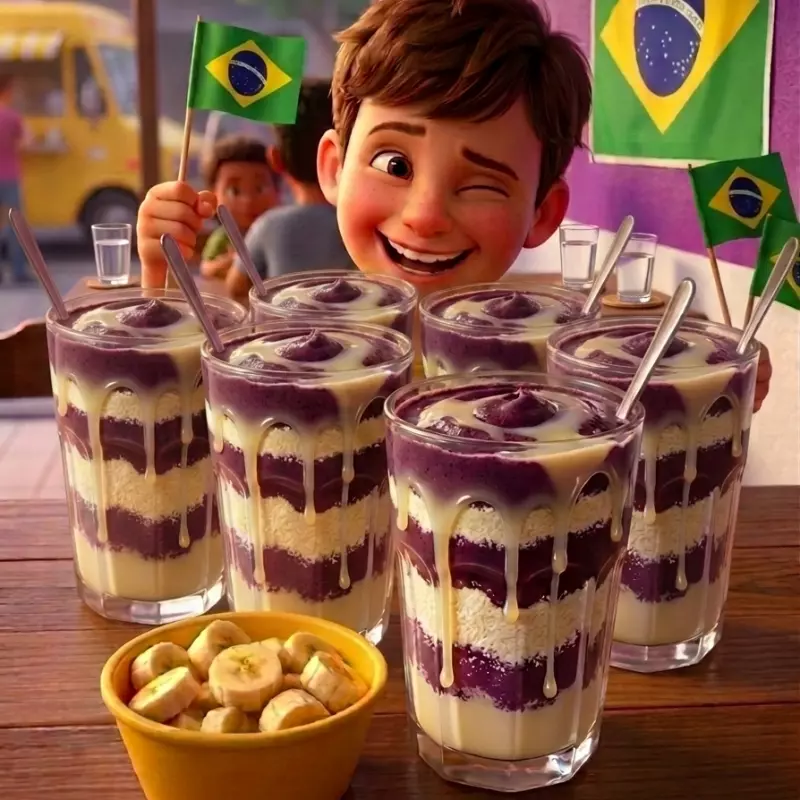 06 Vitaminas de Açaí com Banana 300ml