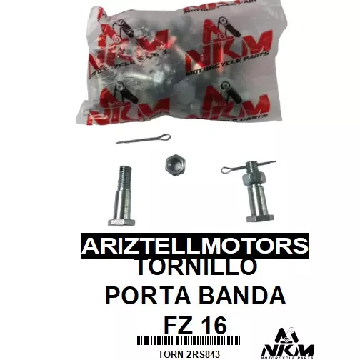 TORNILLO PORTA BANDA FZ16 X 20 UNID