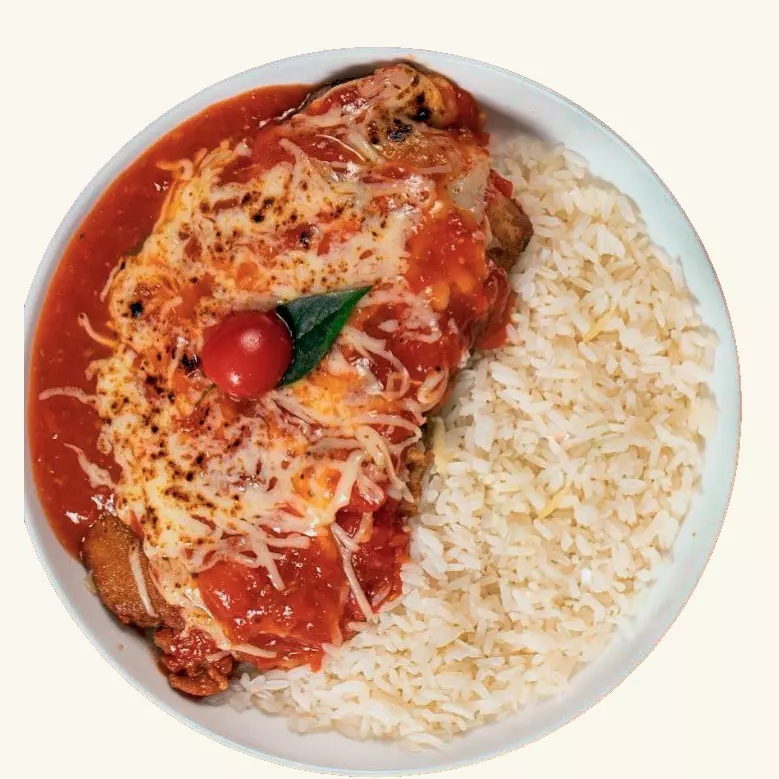 Filé de Frango à Parmegiana