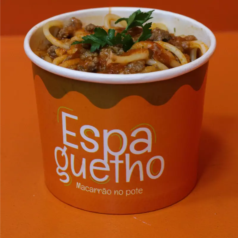 Mini Espaguetho à Bolonhesa