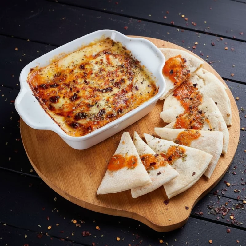 Lasagna de Pollo En salsa Roja