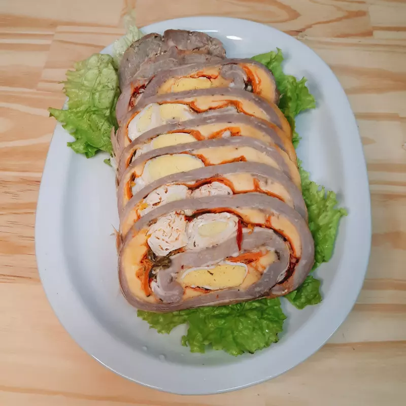Arrollado de carne