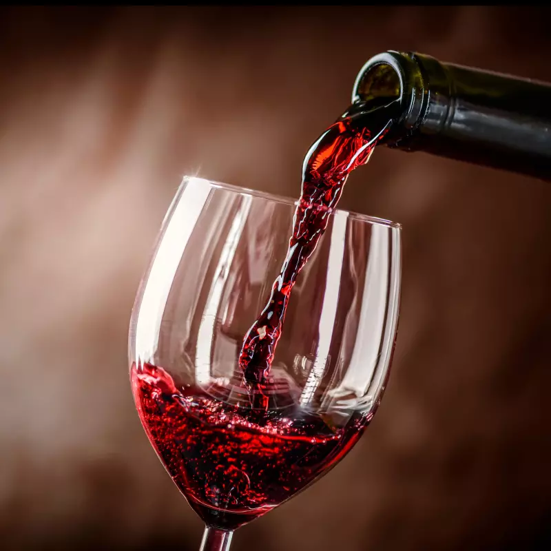 Copa de vino de la casa