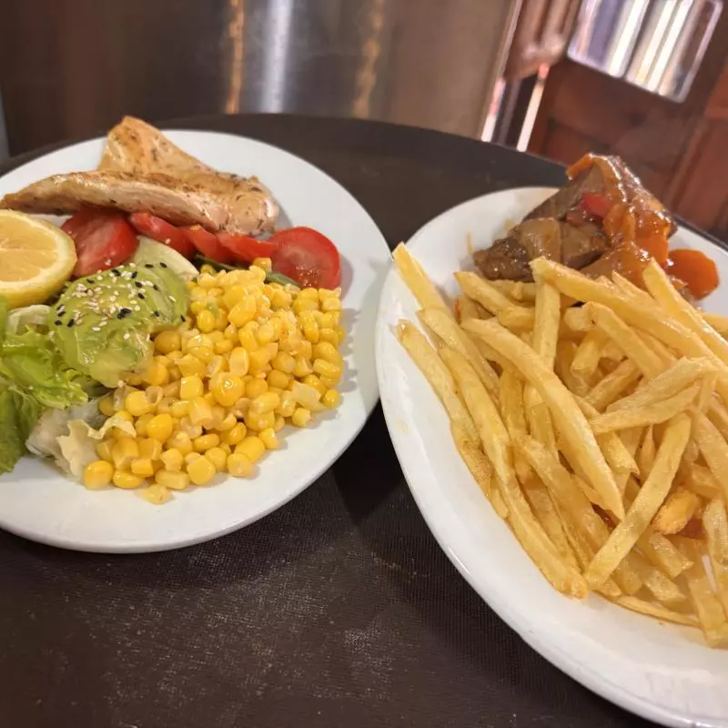 Menu del día sugerencia del chef