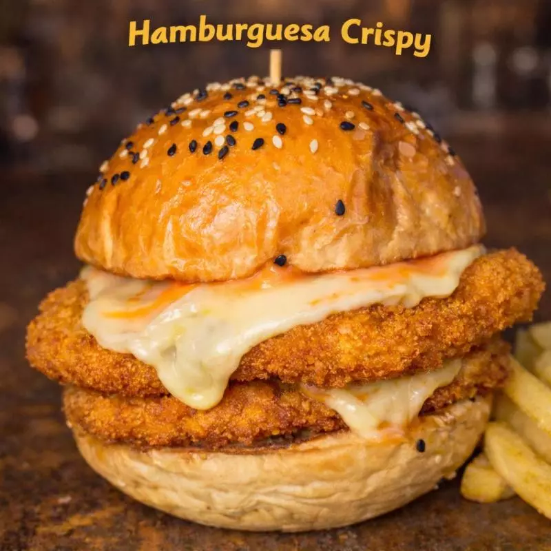 HAMBURGUESA CRISPY