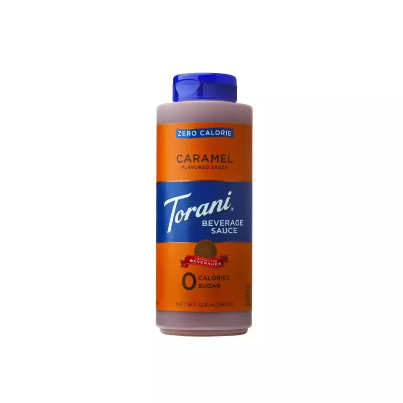 Torani caramel sugar free & calorias