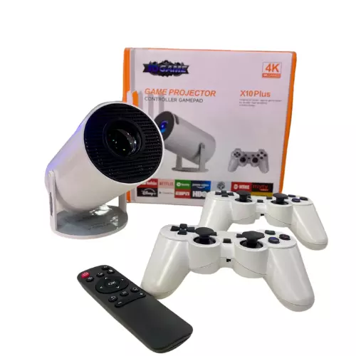 PROJETOR GAME 4K X10 PLUS COMPLETO
